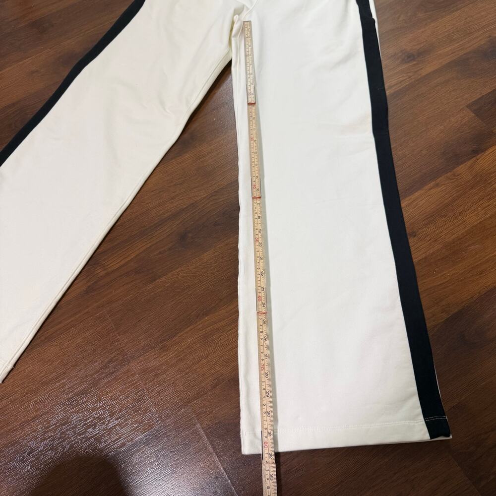 Ralph Lauren NWT Women's Tennis US Open Wide Leg Sweatpants White Sz L - Picture 3 of 9